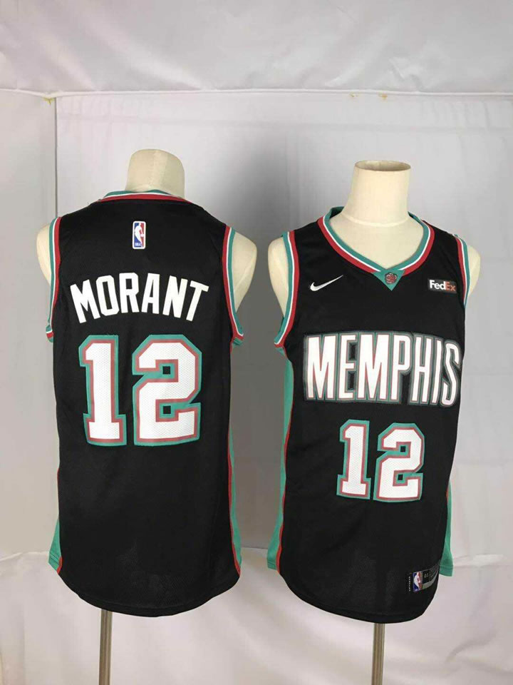 Grizzlies 12 Ja Morant Black Nike Swingman Jersey(1),We sell and wholesale Grizzlies 12 Ja Morant Black Nike Swingman Jersey(1) on line form chian!